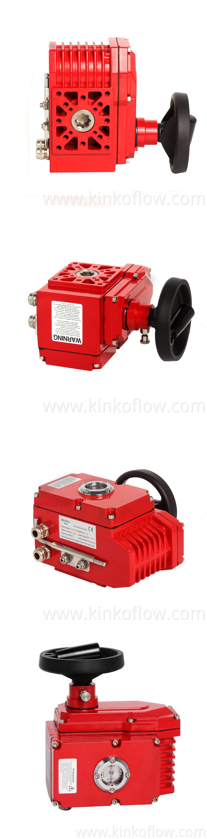 24vdc 220vac 380vac Döner Tip Elektrikli Aktüatör