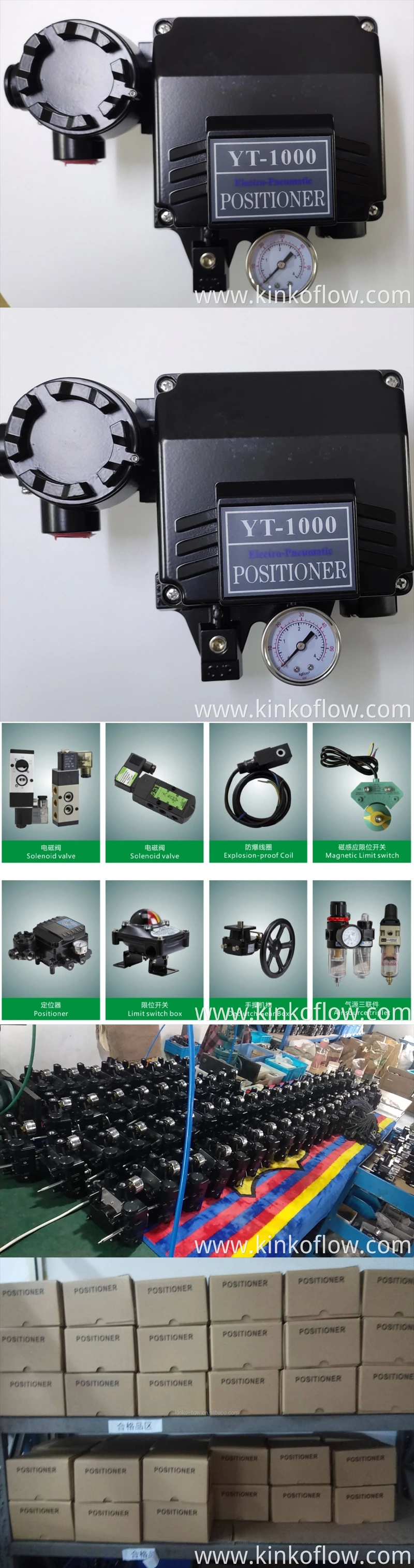 4~20MA Elektro Pnömatik Vana Konumlandırıcı