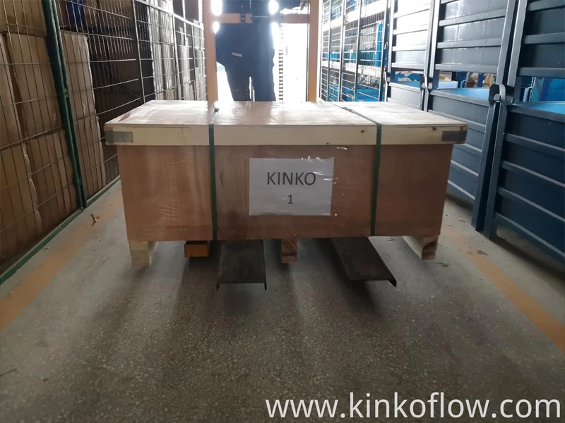 CF8 Pnömatik Flanşlı Üç Yollu Küresel Vana