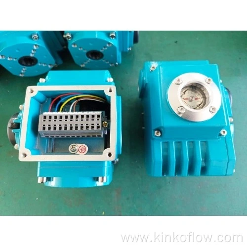 KK03-200B 90 Derece Dönebilen Lake Blue Elektrikli Aktüatör