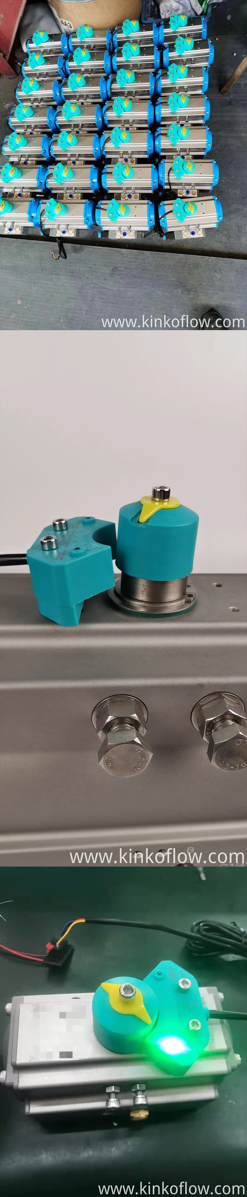 Pnömatik Aktüatör İçin Namur Solenoid Valfi
