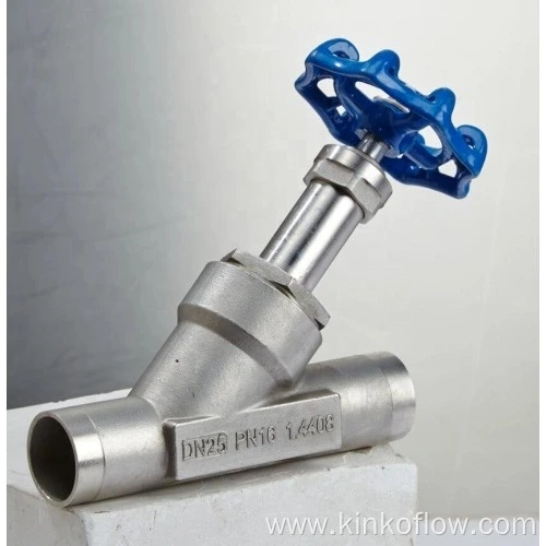Piston Tipi Manuel Açılı Oturma Valfi