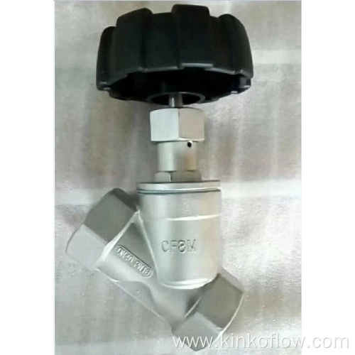 Piston Tipi Manuel Açılı Oturma Valfi