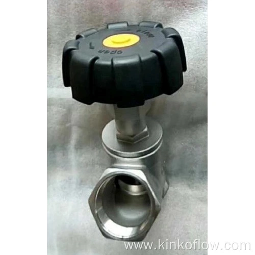 Piston Tipi Manuel Açılı Oturma Valfi