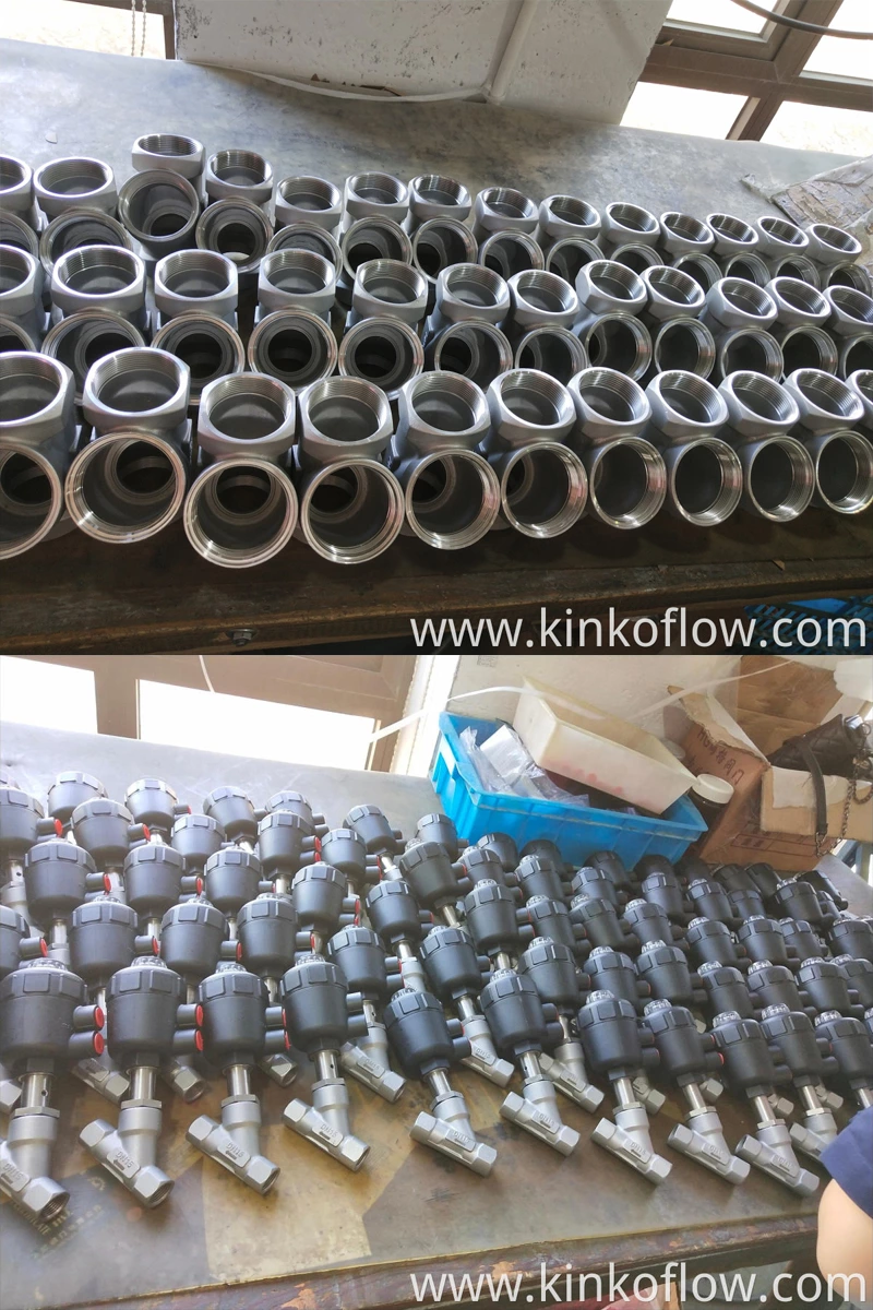 Piston Tipi Manuel Açılı Oturma Valfi