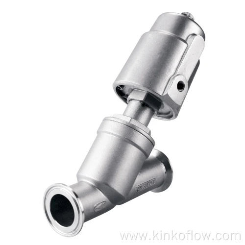 Piston Tipi Pnömatik Açılı Oturma Valfi