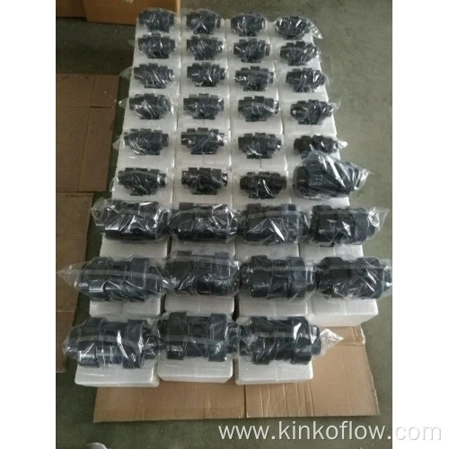 Pnömatik Aktüatörlü PVC Küresel Vana