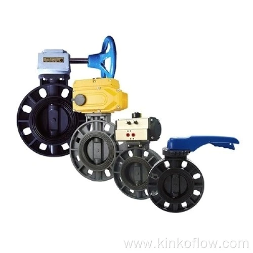 UPVC Solucan Kelebek Vana